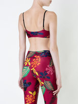 Thumbnail for your product : The Upside floral print bralette top