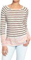 Thumbnail for your product : Old Navy Women's Color-Block Sweater-Knit Tops