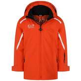 Thumbnail for your product : EA7 Emporio ArmaniOrange Ski Jacket With Hood