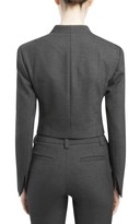 Thumbnail for your product : Alice + Olivia Madine Cropped Straight Blazer