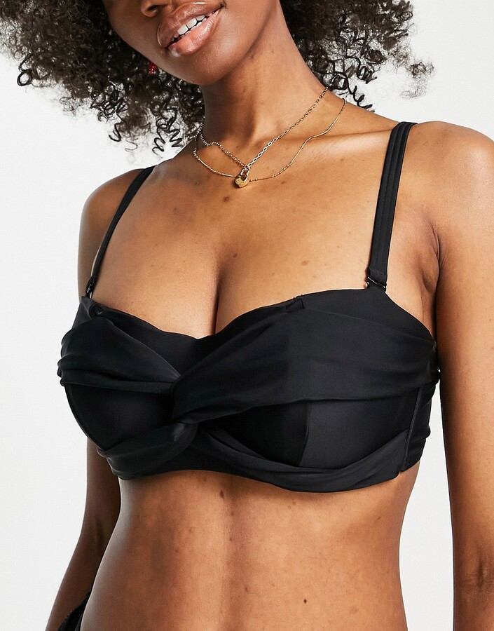 Figleaves Bali bikini bottom in tropical print - ShopStyle Two Piece  Swimsuits