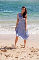 Thumbnail for your product : that bird label Maggie Wrap Dress Pretty Pansy Large Print