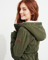 Thumbnail for your product : Hollister Stretch Flannel-Lined Anorak Jacket