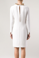 Thumbnail for your product : Adam Lippes Long Sleeve Crew Neck Dress