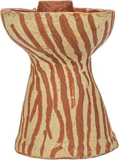 5" Paper Mache Tabletop Candlestick