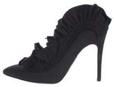 Thumbnail for your product : Alberta Ferretti Ruffled Pointed-Toe Pumps