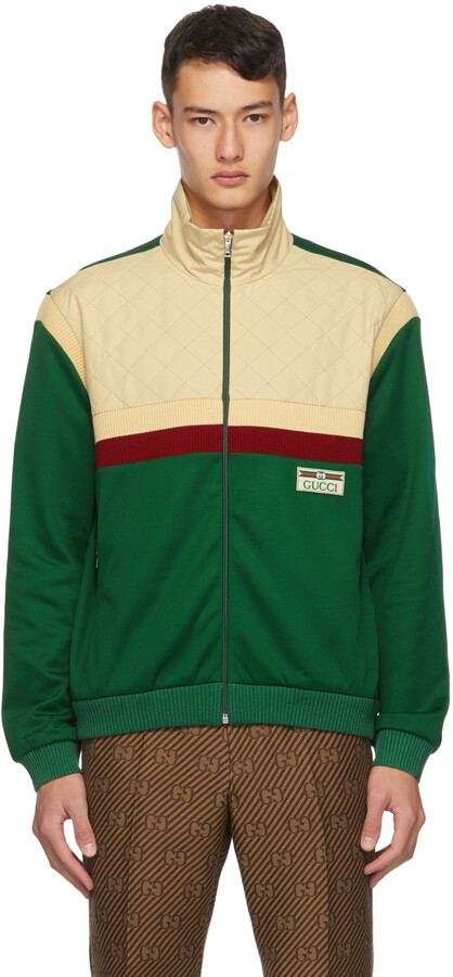 gucci chevron track jacket