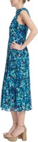 Floral Print Sleeveless Dress With 