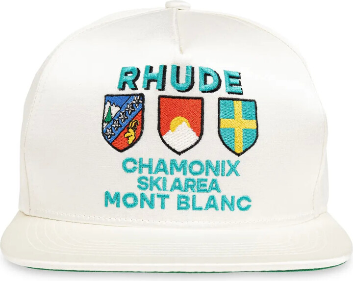 Rhude Embroidered-Logo Cap - ShopStyle Hats