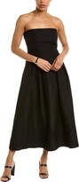 Austin Silk & Linen-Blend Dress 