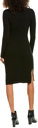 Revive Cashmere Ribbed Wool & Cashmere-Blend Sweaterdress