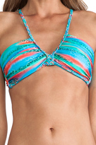 Thumbnail for your product : Luli Fama Intertwine Scoop Halter Top