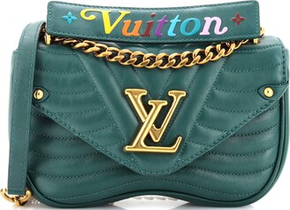 Bedford leather handbag Louis Vuitton Green in Leather - 26079334