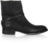 Thumbnail for your product : Frye Lindsay distressed leather ankle boots