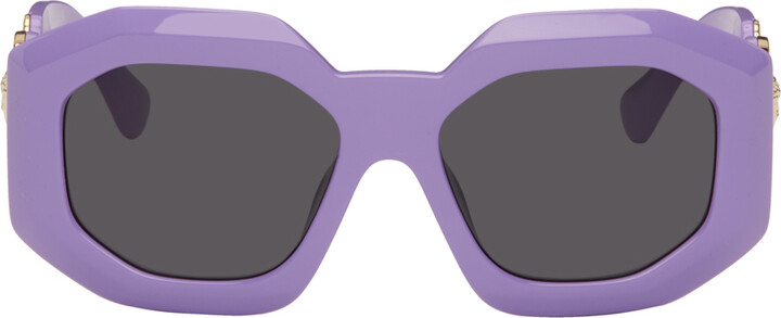 Versace UNISEX - Sunglasses - violet/purple - Zalando.ie