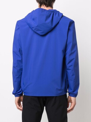 Woolrich Sleeve-Logo Hooded Jacket