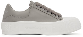 Leather Plimsolls Women | Shop the world's largest collection of fashion |  ShopStyle UK