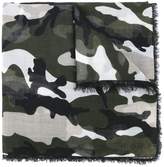 Thumbnail for your product : Valentino Valentino camouflage scarf