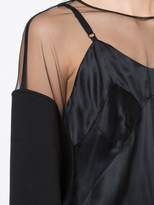Thumbnail for your product : Vera Wang sheer midi dress