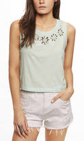 Thumbnail for your product : Express Cropped Bead Embellished Tank