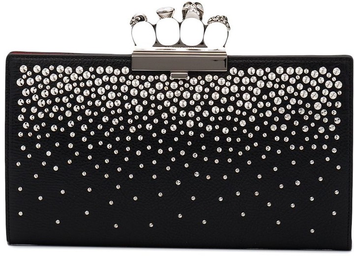 Alexander McQueen Knuckle Duster Clutch Bag ShopStyle
