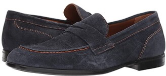 bruno magli blue suede shoes