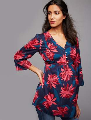 A Pea in the Pod Floral Print Maternity Tunic