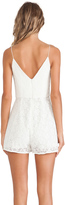Thumbnail for your product : Zimmermann Backbeat Embroidered Playsuit
