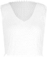 Thumbnail for your product : boohoo Diamante Embellished Beach Top
