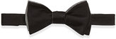 Thumbnail for your product : Neiman Marcus Silk Pre-Tied Bow Tie, Black/Gray