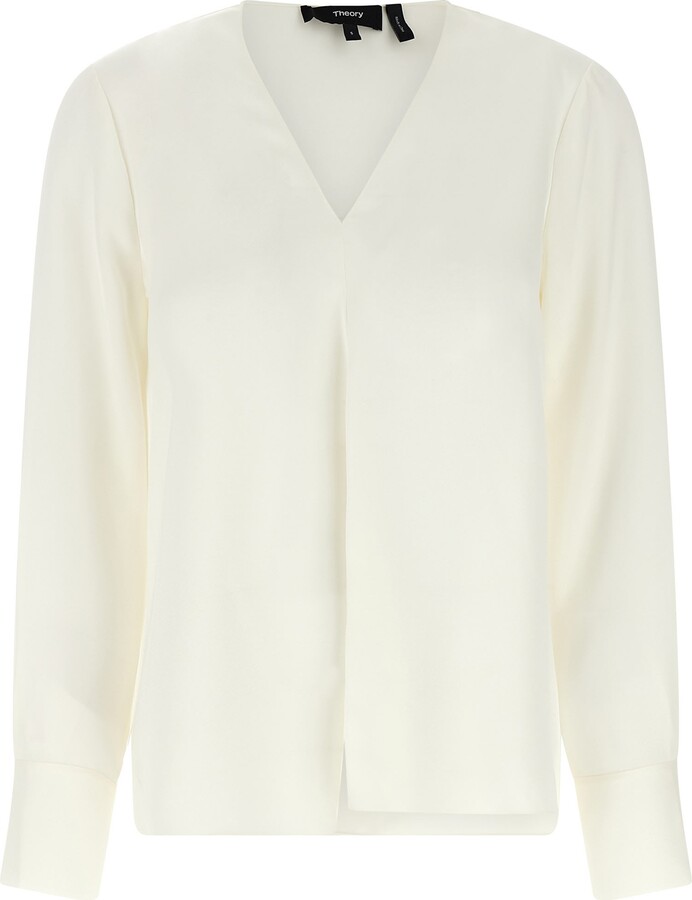 Theory Silk Blouse