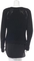 Thumbnail for your product : Sandro Oversize Open Knit Sweater