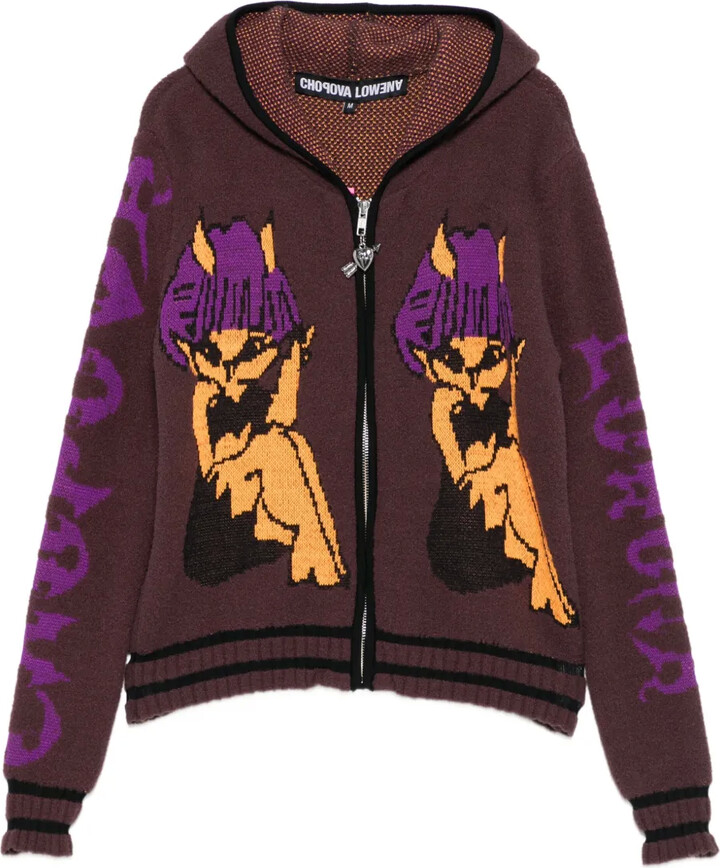 Chopova Lowena Tammie Jo hooded cardigan