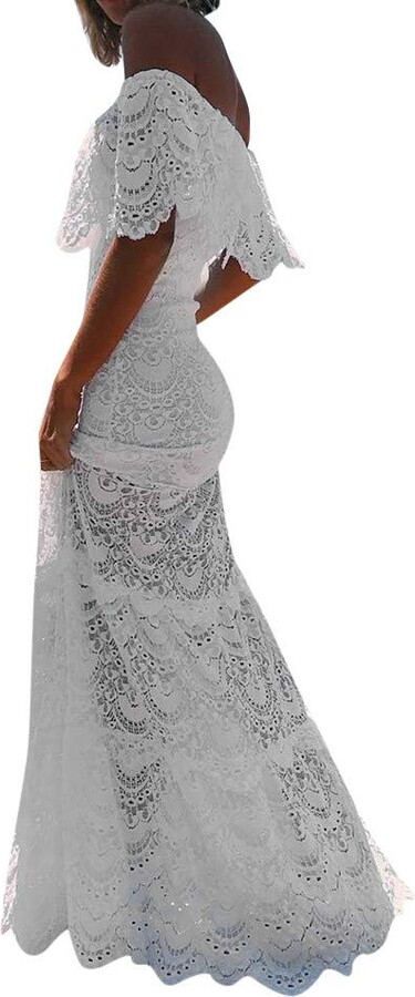 white gypsy maxi dress