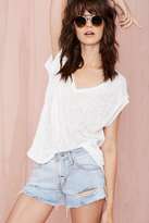 Thumbnail for your product : Nasty Gal Light On Cutoff Shorts