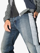 Thumbnail for your product : Ambush Reflective Panel Straight Leg Jeans