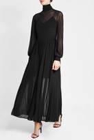 Thumbnail for your product : Diane von Furstenberg Maxi Dress with Sheer Overlay