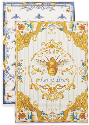 Marks and Spencer Set of 2 Ardingly Bee's Tea Towels