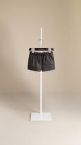 Thumbnail for your product : Burberry Belt Detail Cotton Blend Shorts