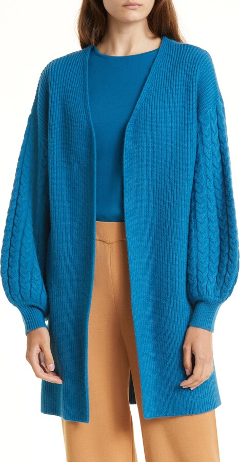 Teal Knit Sweater | Shop The Largest Collection | ShopStyle