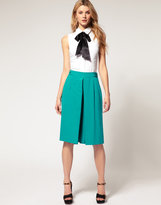 Thumbnail for your product : ASOS Box Pleat Full Culotte