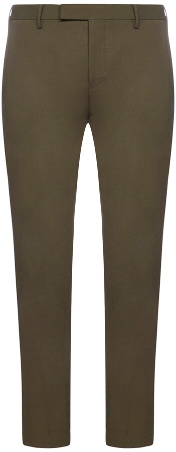 Pt01 Slim-Fit Tailored Trousers - ShopStyle Dress Pants