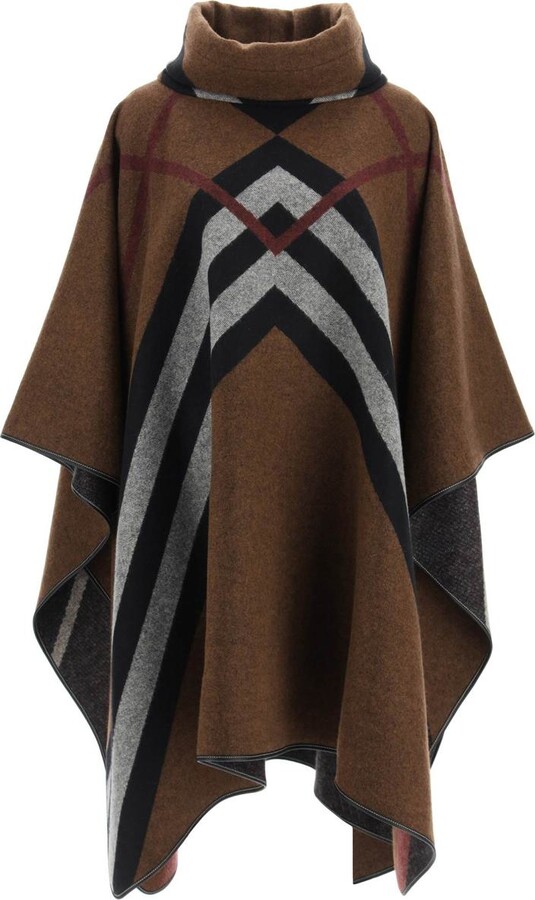 Burberry Poncho | Shop The Largest Collection | ShopStyle