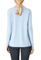 Thumbnail for your product : Hallhuber A-line jumper with V-neckline