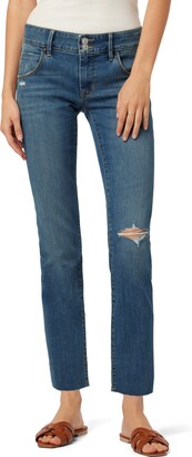 Hudson Collin Mid Rise Super Skinny Jeans