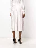 Thumbnail for your product : Victoria Beckham front pleat skirt
