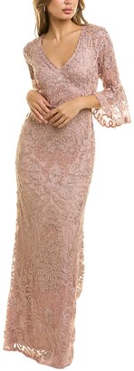 JS Collections Beaded Gown