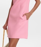 Thumbnail for your product : Valentino Crepe Couture bow-embellished minidress