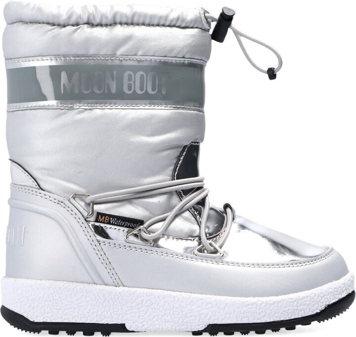 BOOT 'JR Girl Soft WP' Snow Boots Unisex - Silver - ShopStyle Boys'
