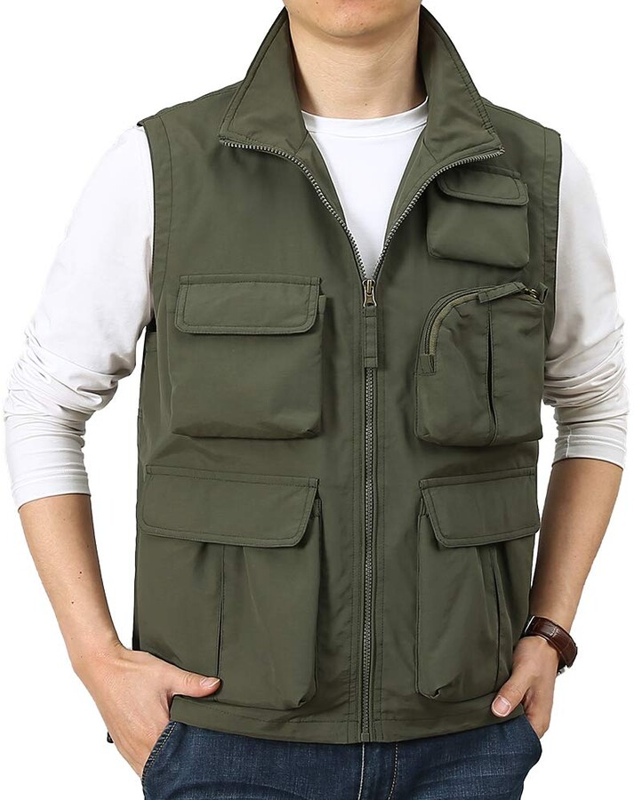 pocket vest jacket
